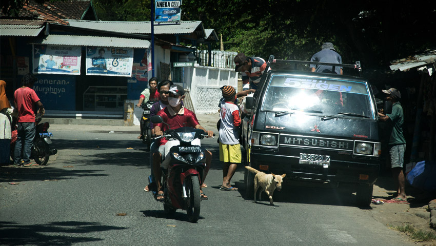 Straßenimpressionen Lombok