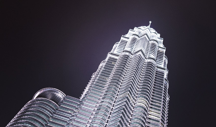 Petronas Towers bei Nacht #3