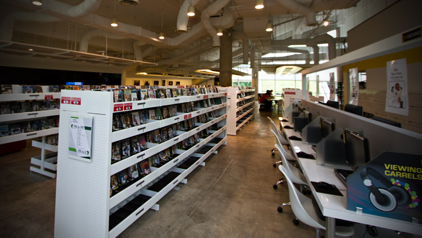 Die Bibliothek in der ADM